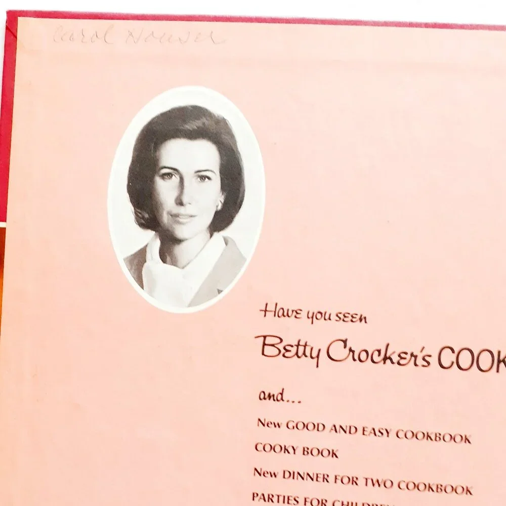 Vintage 70s Cookbook Betty Crocker's Dinner Parties